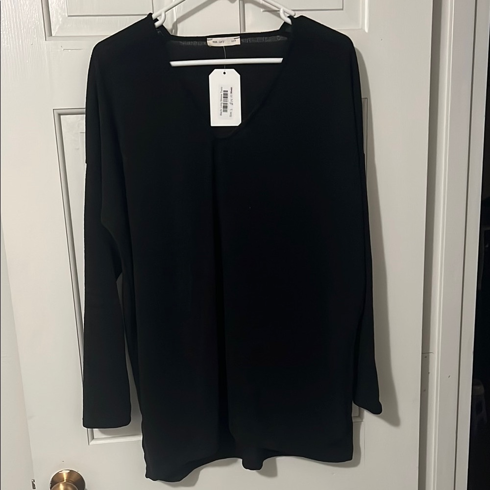 Black Long Sleeve Tunic